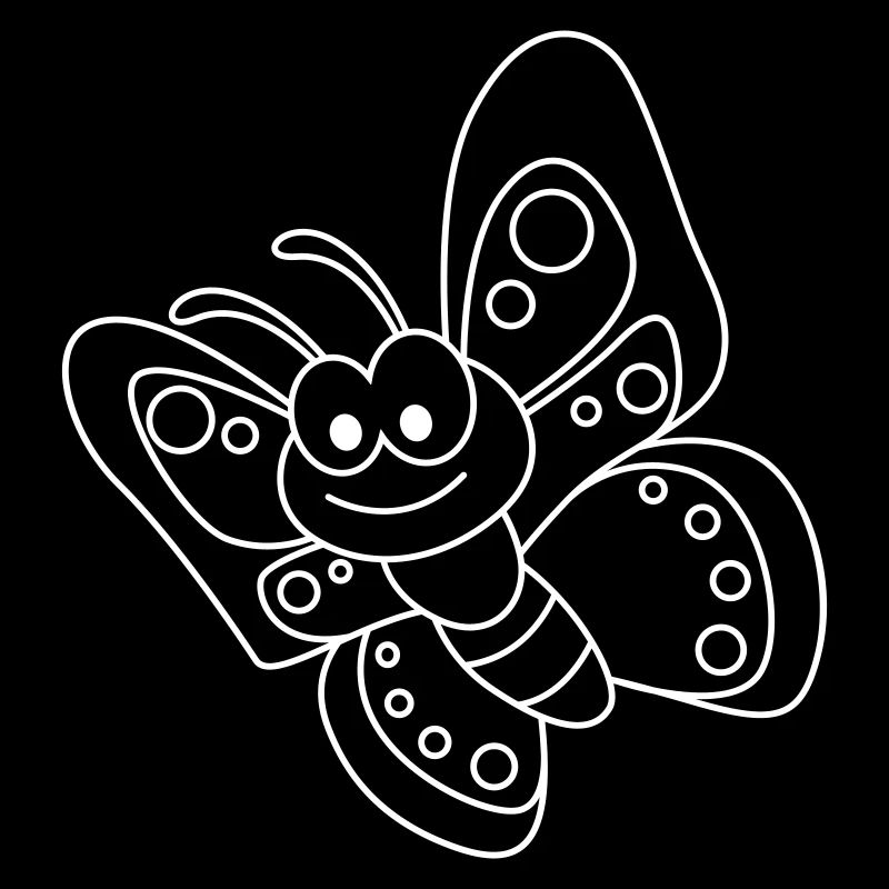 Butterfly Comic Animal