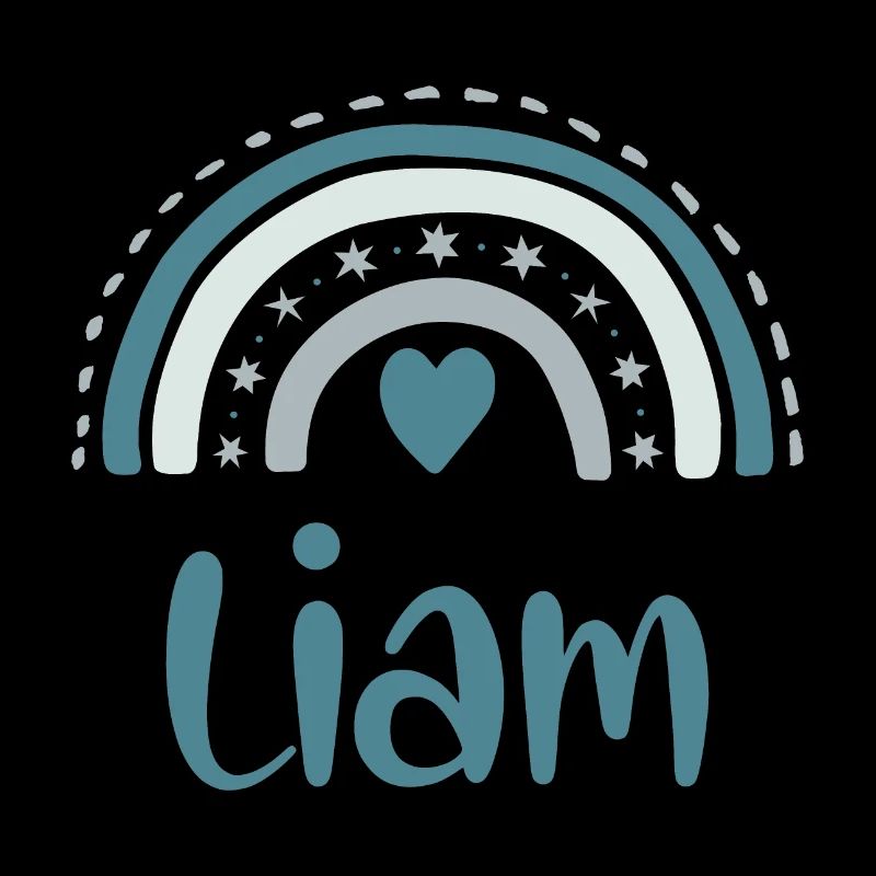Liam Name Rainbow