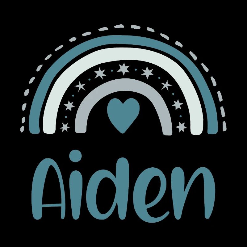 Aiden Name Rainbow
