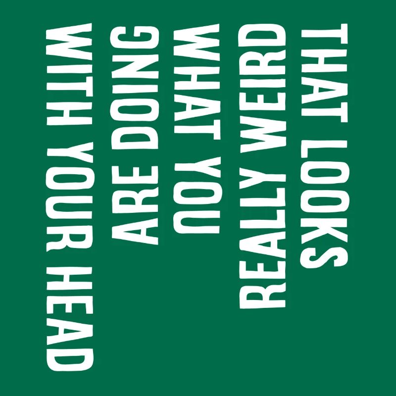 Ça a l’air vraiment bizarre