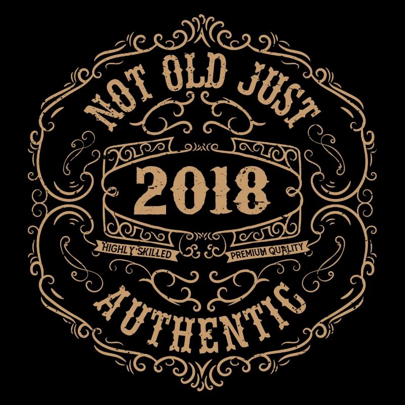 2018 Classic 2018 Retro Geburtstagsgeschenk 2018