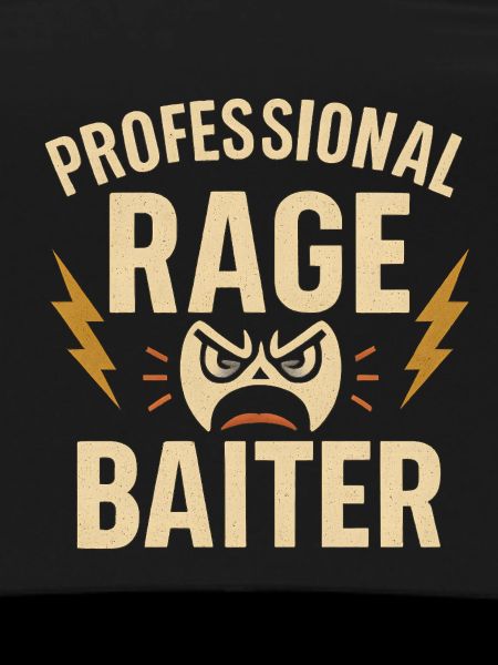 Professional Rage Baiter, Funny Saying 