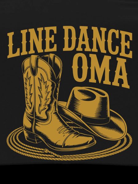 Line Dance Granny Boots Hat