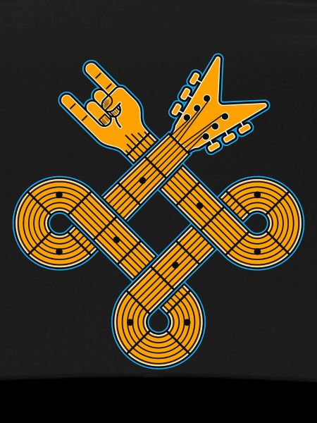 Celtic Knot Guitar Emblem