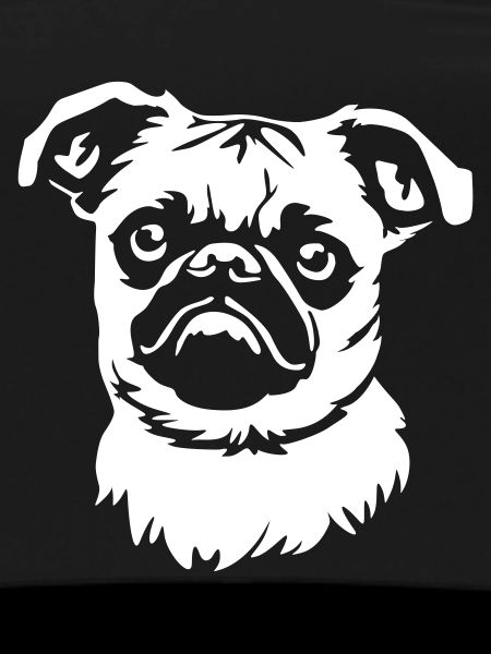 Brussels Griffon Head "Black Edition"
