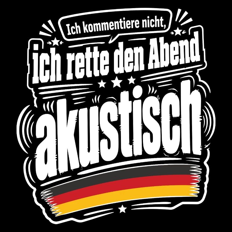 Ich kommentiere nicht, ich rette den Abend...