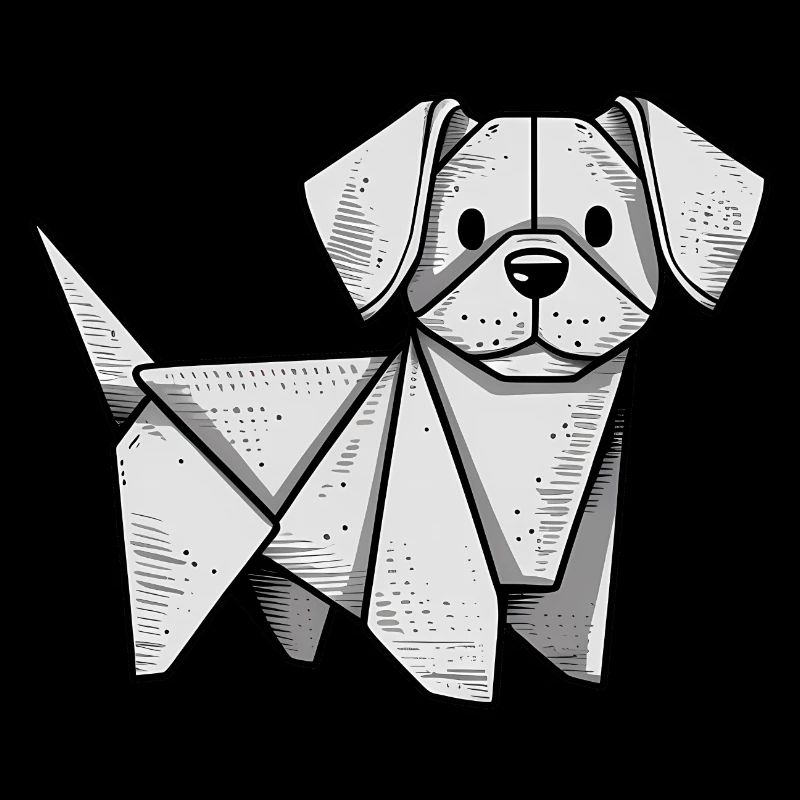 Origami Dog