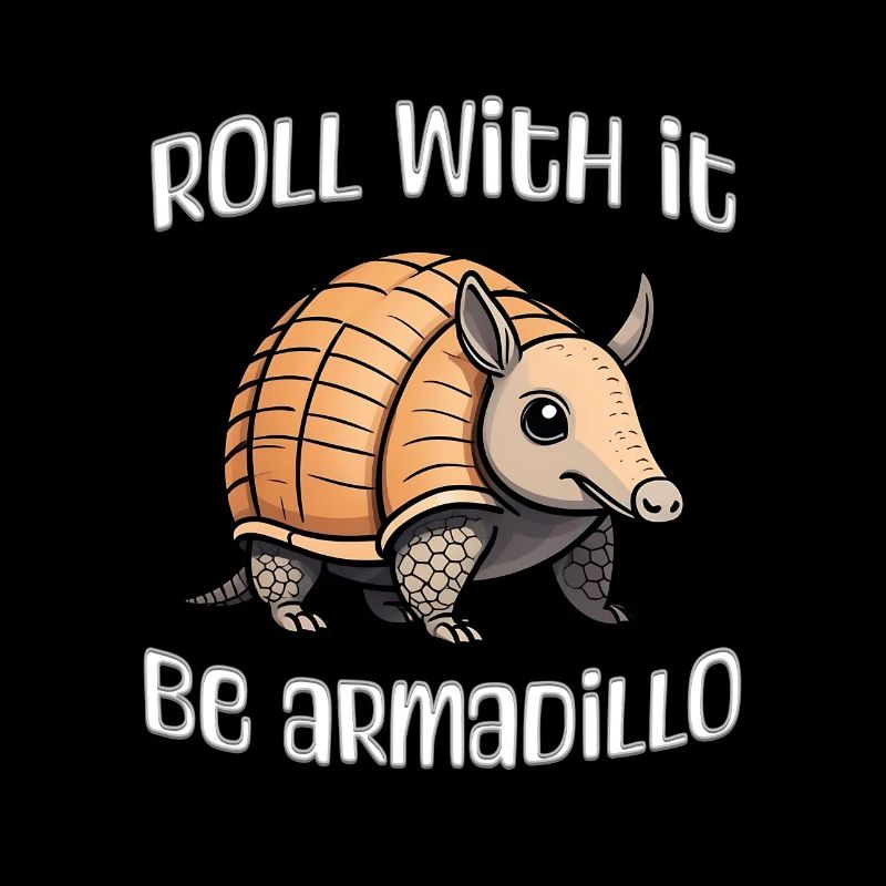 Rolle damit sei Gürteltier