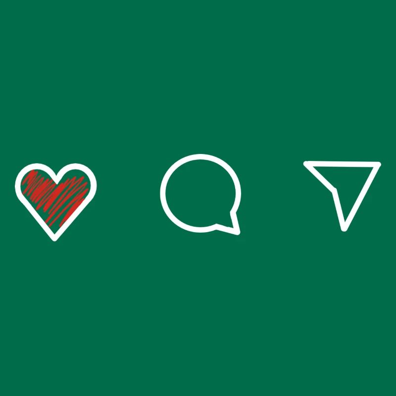J’aime, commente et partage - insta