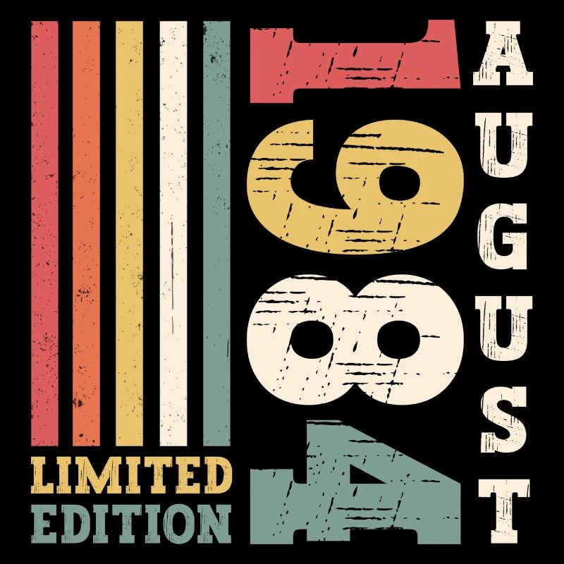 Edition Limitée Août 1984 38e Anniversaire Messieurs