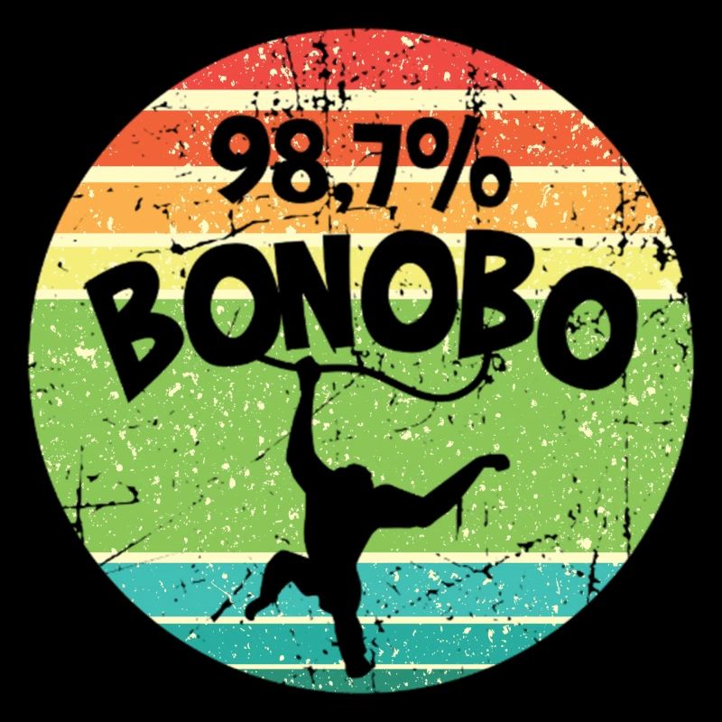 Lustiges Affe Schimpanse DNA