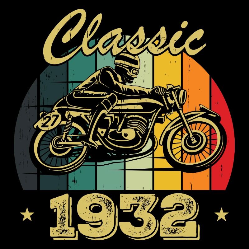 Vintage Classic Birthday Gift Born in 1932