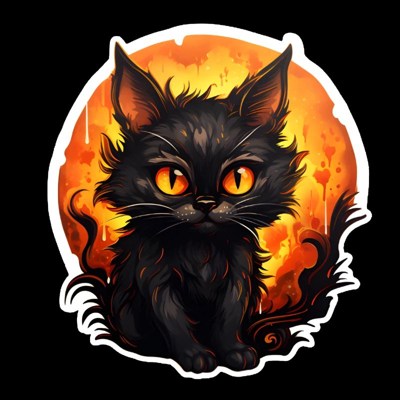 Halloween Kater