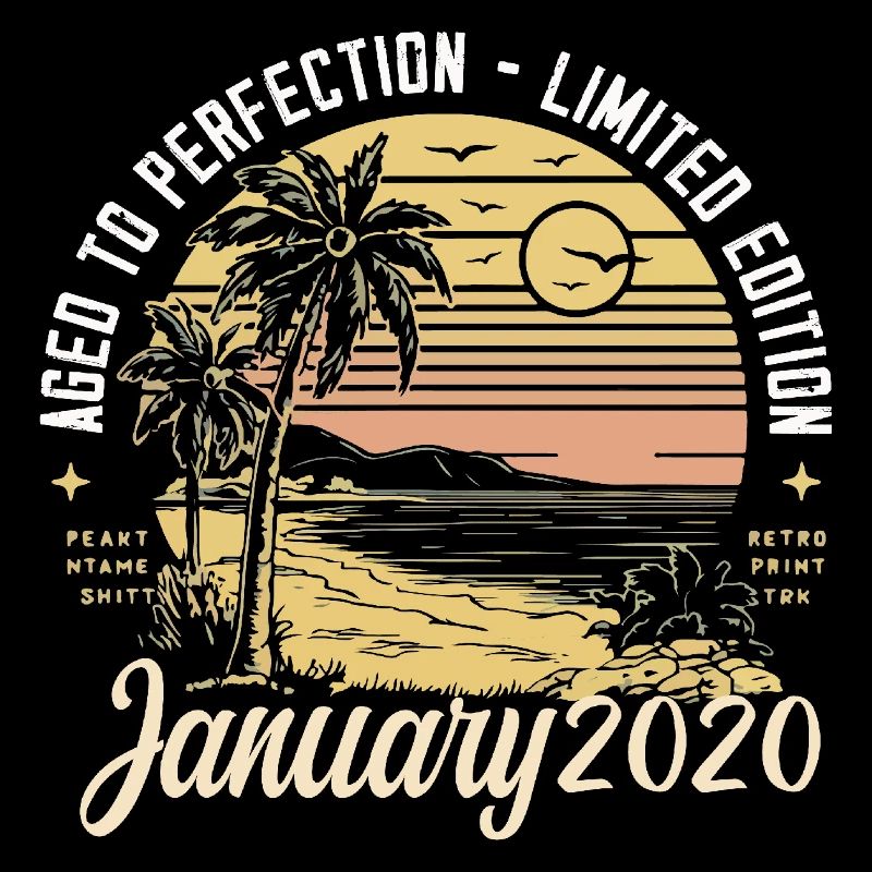 2020 Geburtstag Januar 2020 - Geschenk Januar 2020