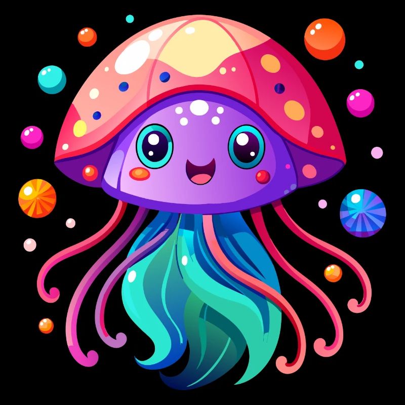 Méduse mignonne