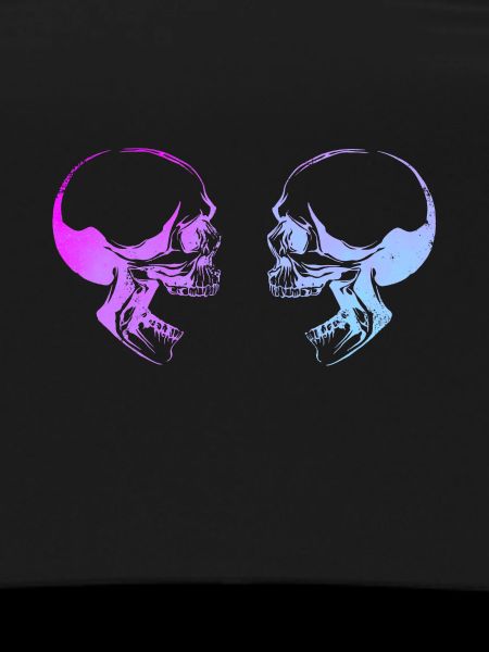 Double skull art