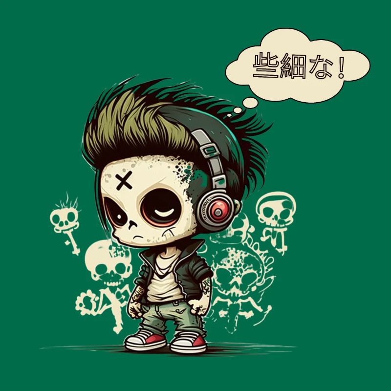 Anime Chibi Urban Graffiti | Unimportant!