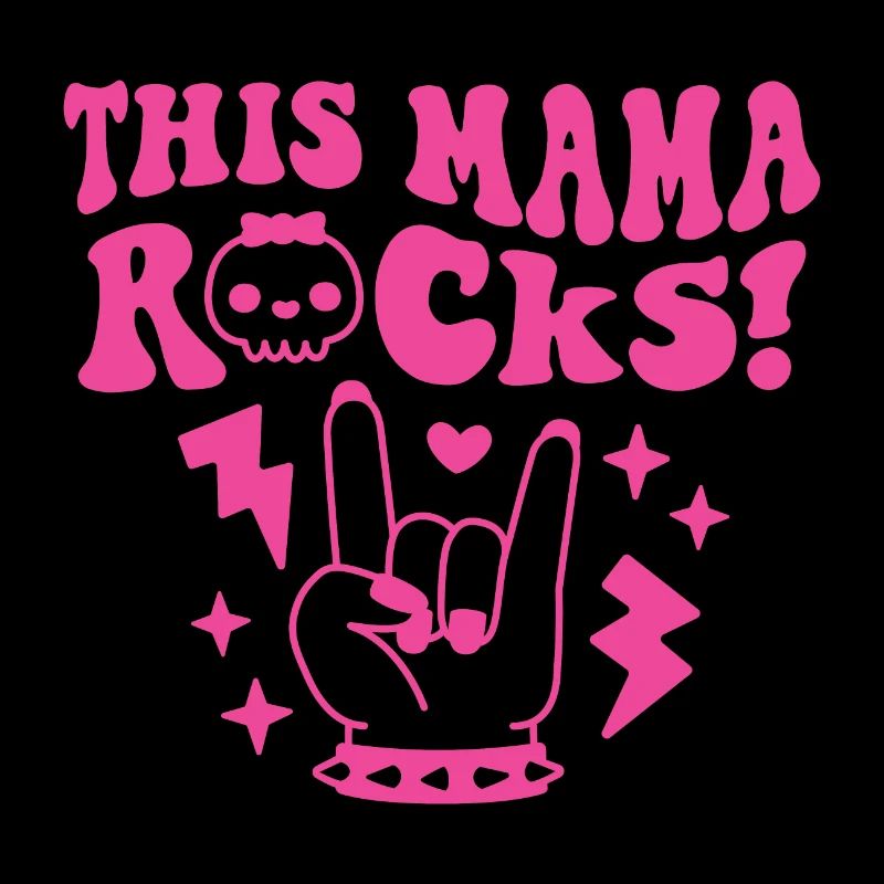 This Mama Rocks Rock And Roll Mom
