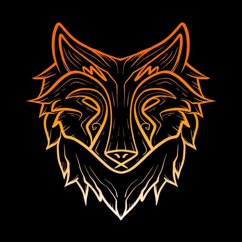 Loup lineart