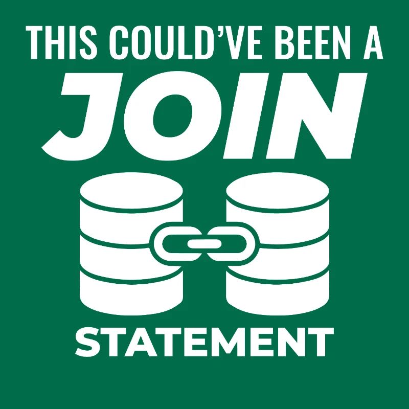SQL Join Database Statement Programming Data