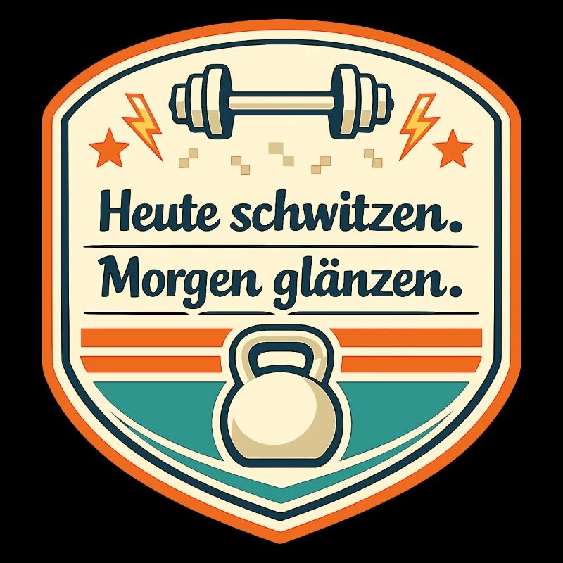 Heute schwitzen, Morgen glänzen