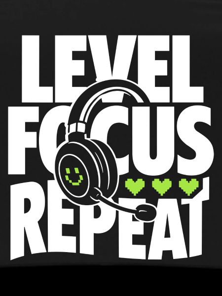 Level Focus Repeat Gaming Headset