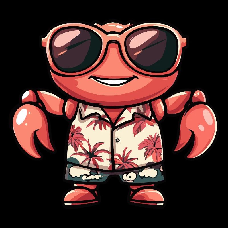 Crab Crab Cool Summer