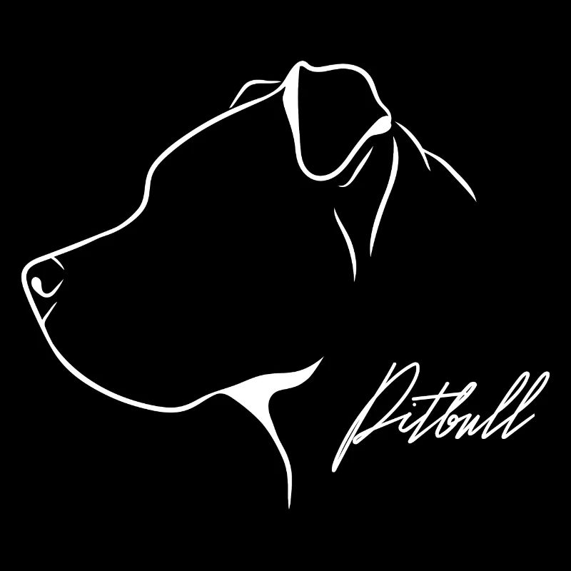 American Pitbull Profil Hunde Hund Wilsigns