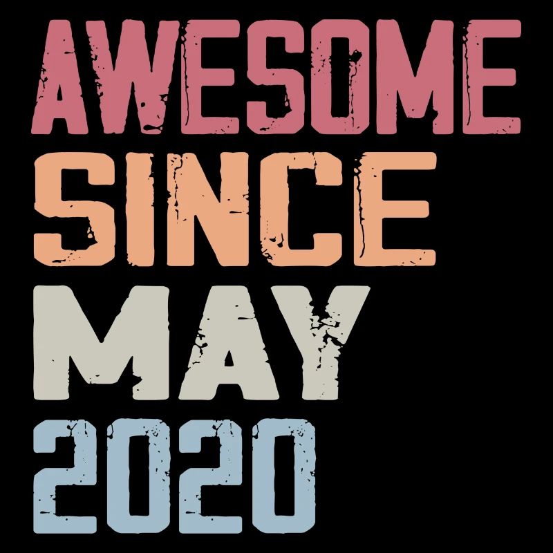 May 2020 Anniversary 2020 Retro 2020 May Vintage