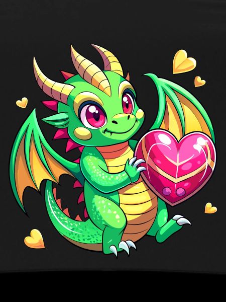 Farbenfroher Drache