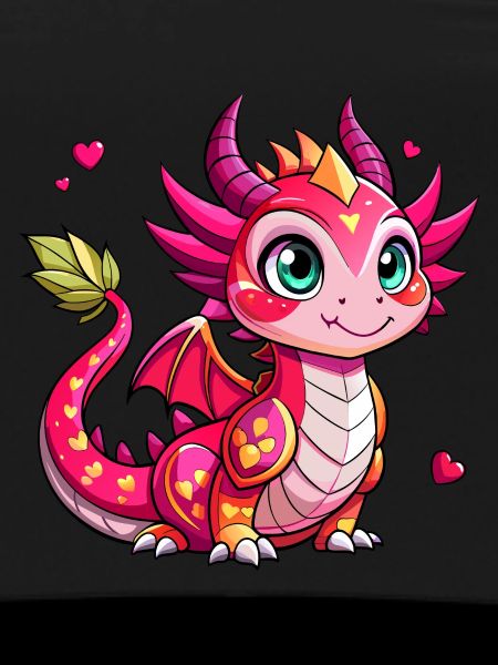 Farbenfroher Drache