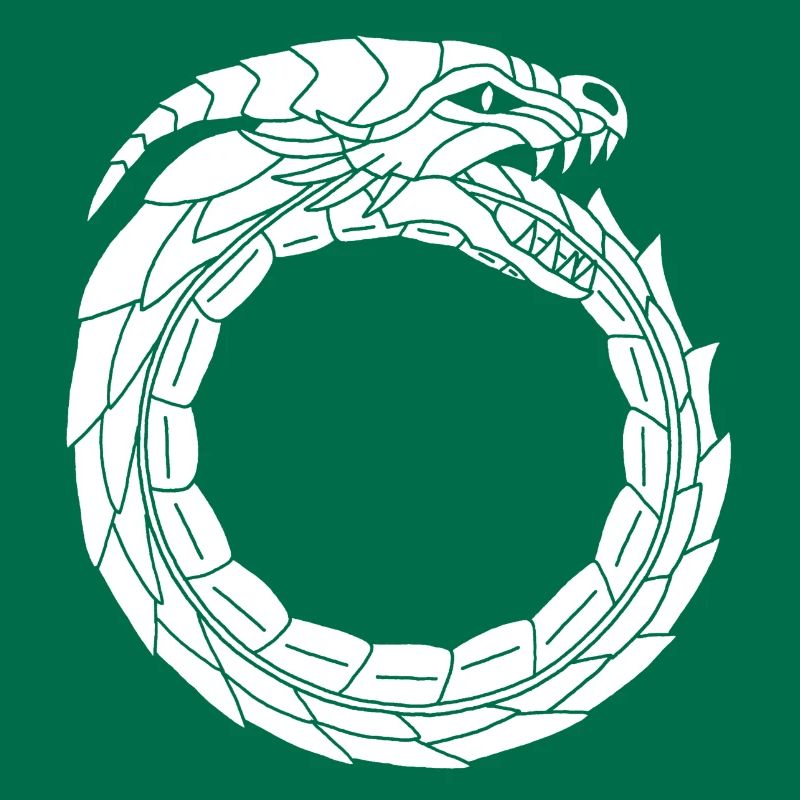 Dragon blanc dévoreur