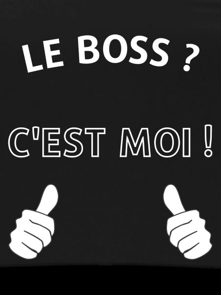 Le chef c'est moi
