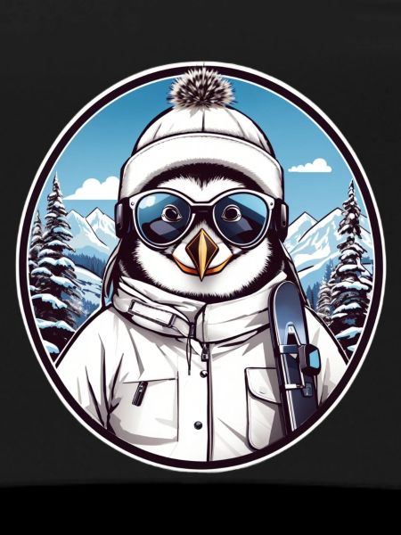 Süßer Pinguin