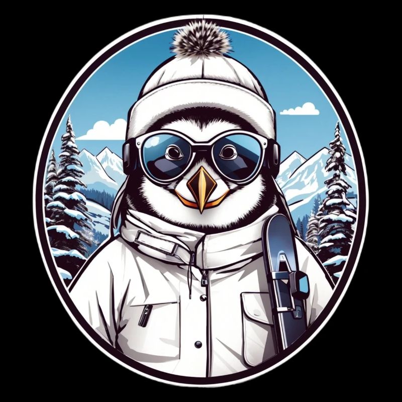 Süßer Pinguin