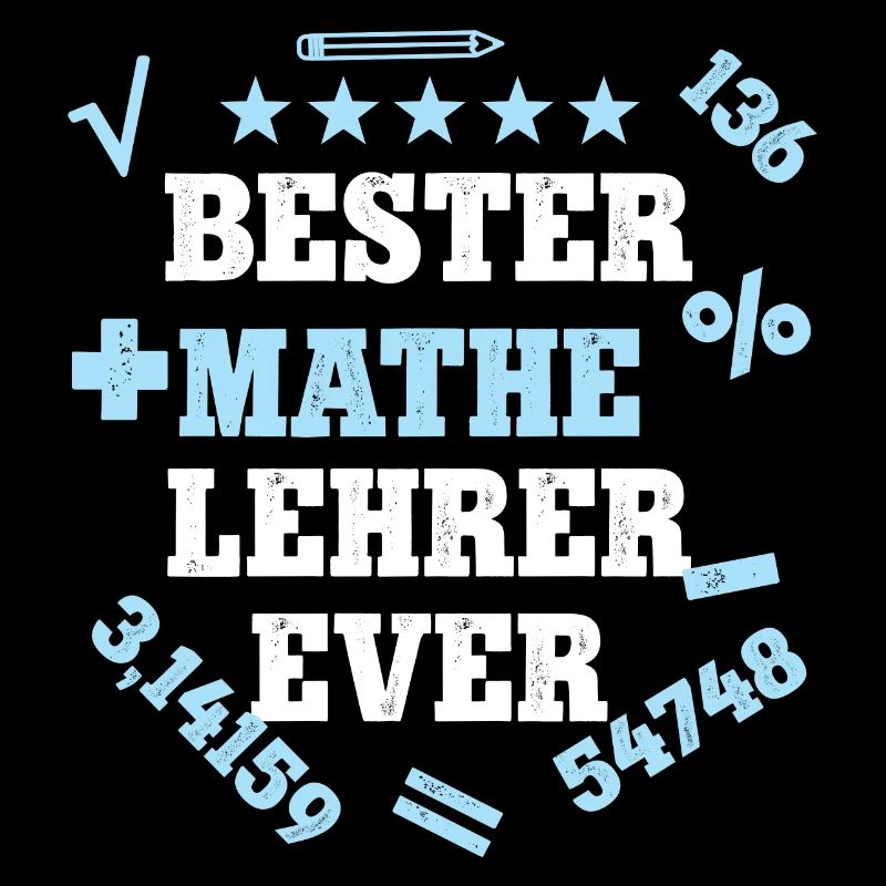 Bester Mathe Lehrer Geburtstag Mathelehrer