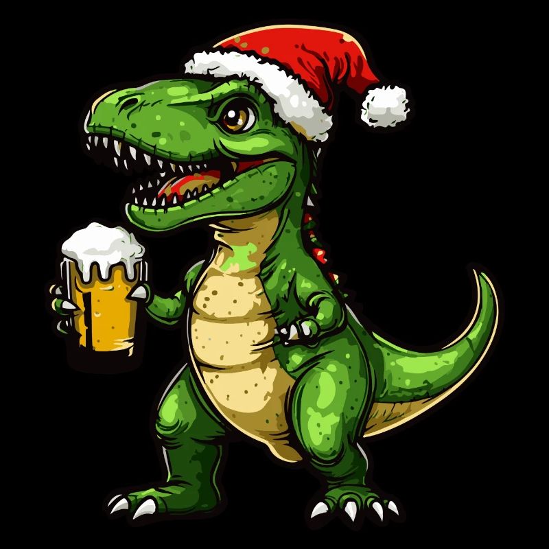 Bière de Noël Dinosaur T-Rex