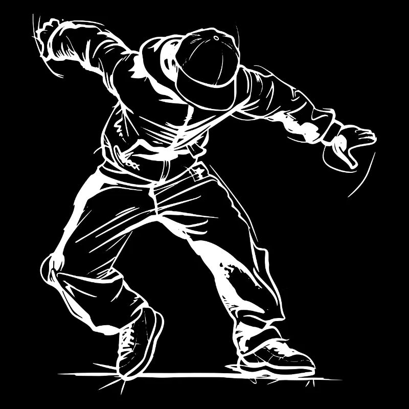 Croquis de breakdancer