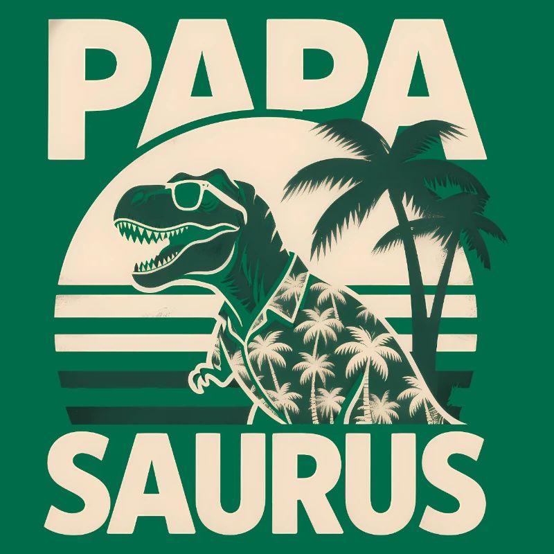 Papa Saurus Rex Dinosaur Father's Day Gift