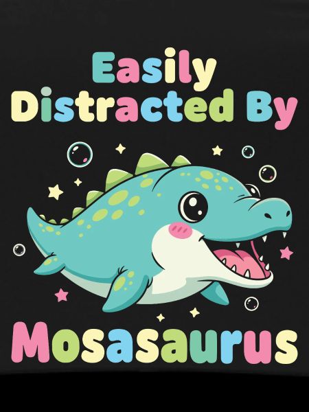 Kawaii Easily Distracted By Mosasaurus