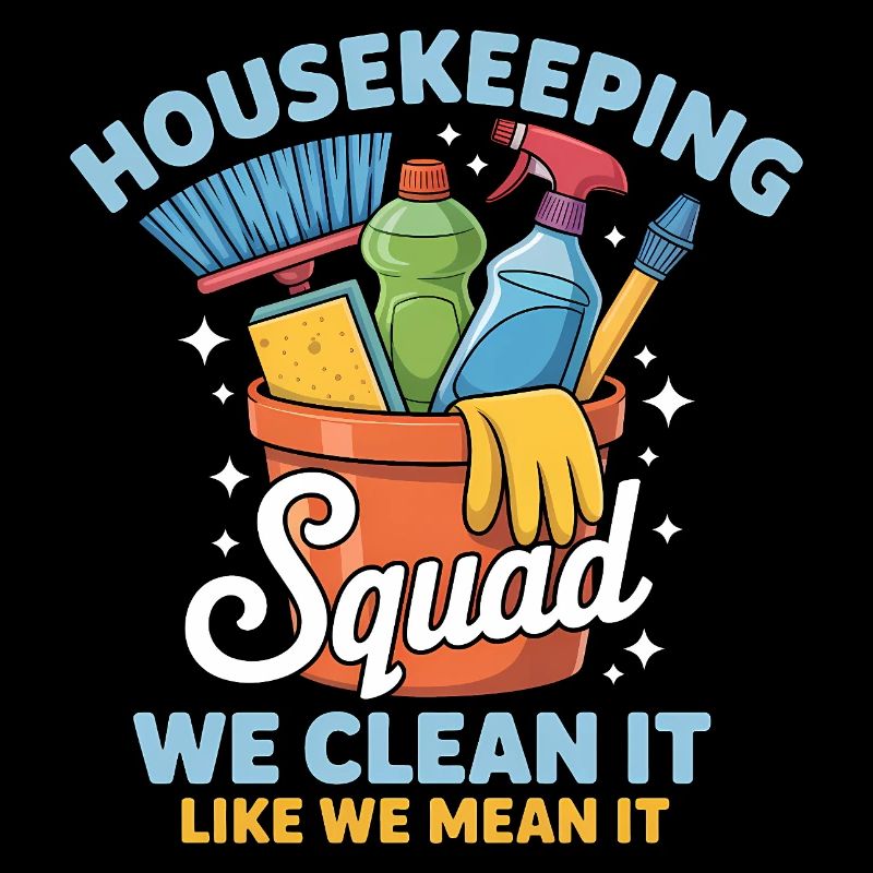 Funny Cleaning Design