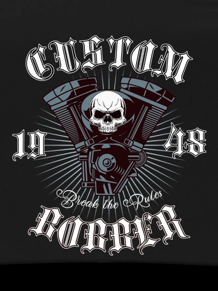 Bobber Chopper Motorcycle Design