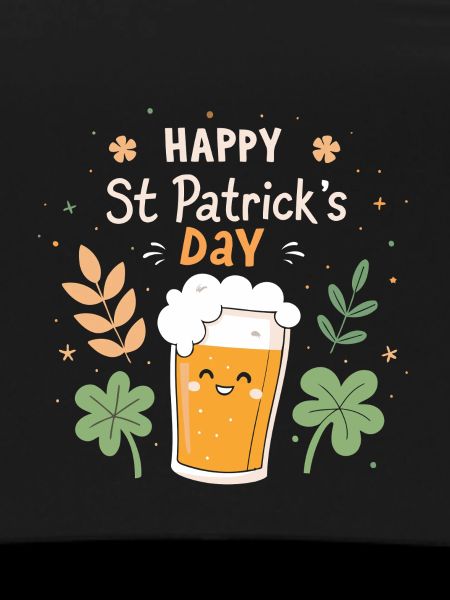 Bière joyeuse Saint Patrick