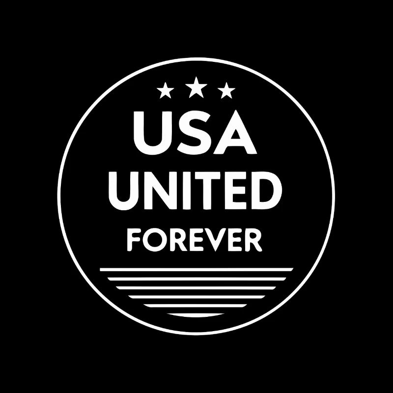 USA United Forever Emblem