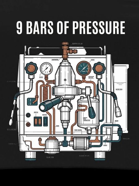 Pression du café