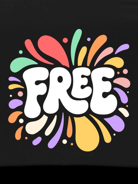 FREE multi-coloured glow