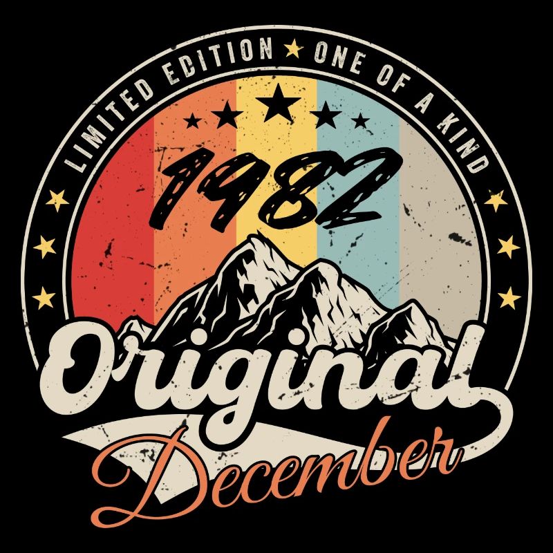 Vintage-Geburtstagsgeschenk - Dezember 1982