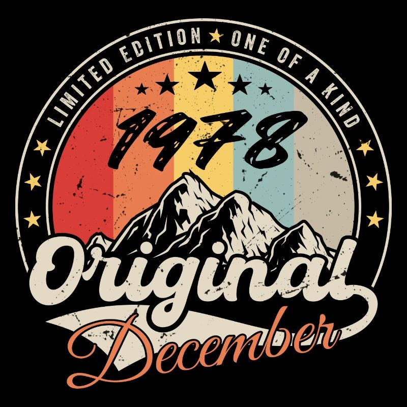 Vintage Birthday Gift - December 1978
