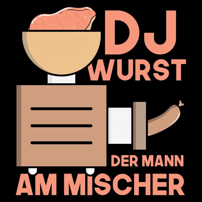 Dj wurst der mann am mischer Metzger