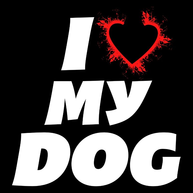 J’aime mon chien J’aime mon chien ami chien